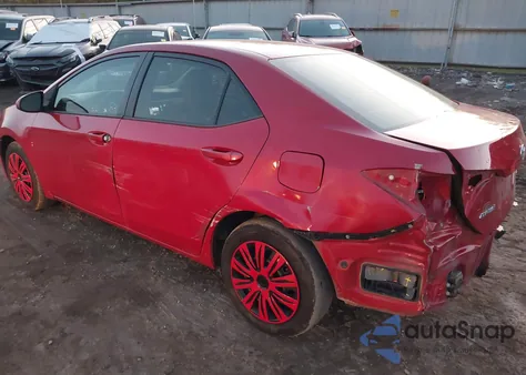 2018 Toyota Corolla Le from USA, damaged, VIN 2T1BURHE3JC042980